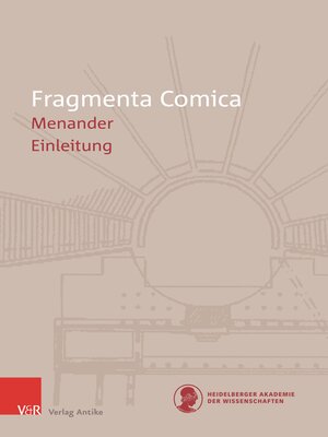 cover image of FrC 24.1 Menander